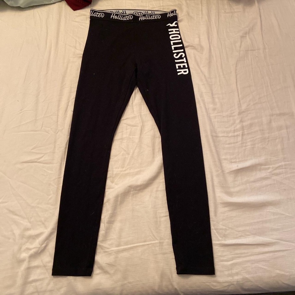 Black high rise leggings